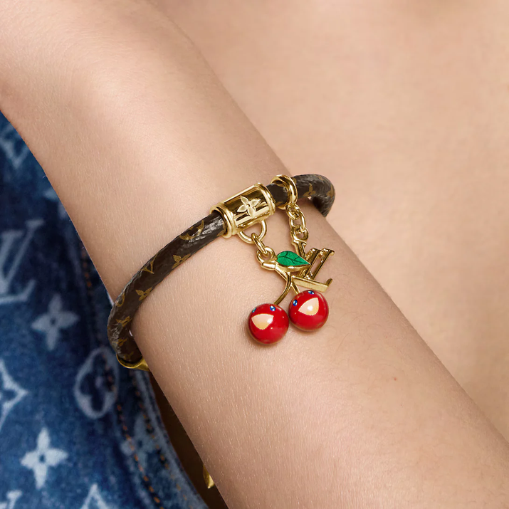 LV X TM Cerise Bracelet with Box